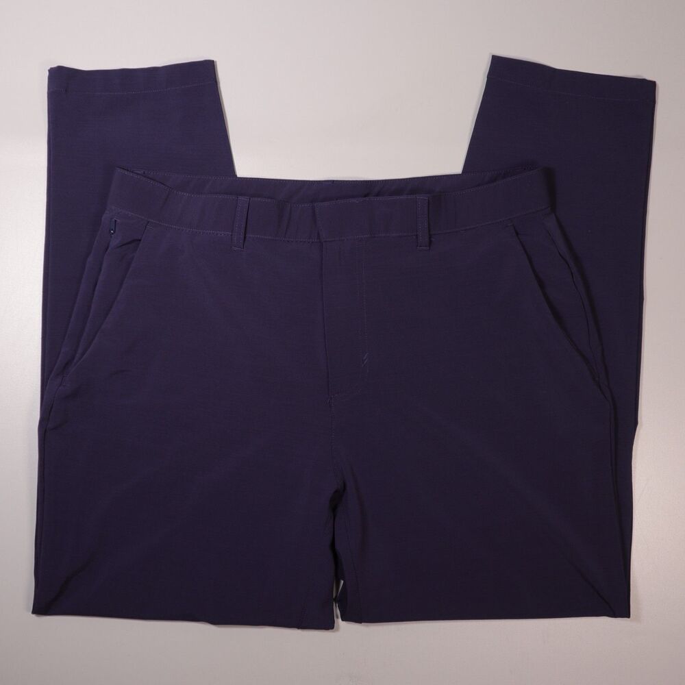 Fabletics The Only Pant Performance Golf Chino Blue Mens Large x 29
